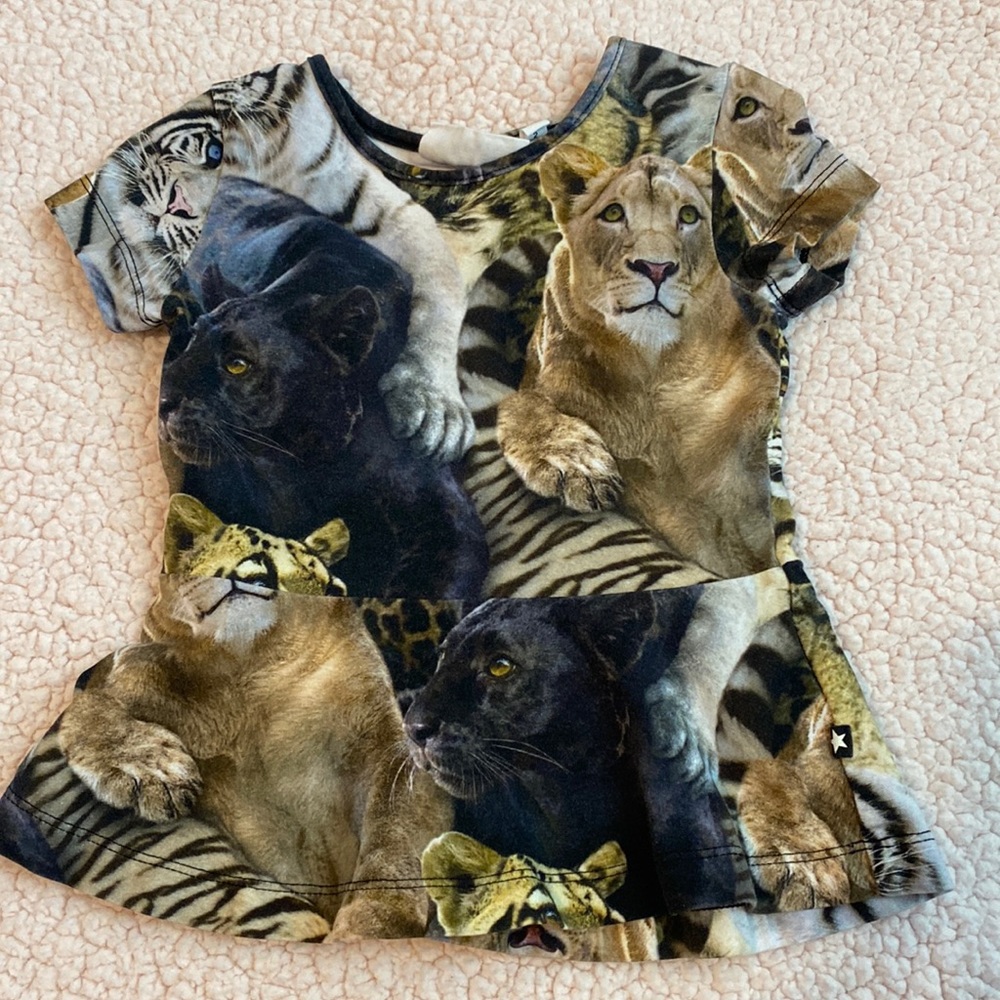 COPY - Molo big cats toddler shirt🐆